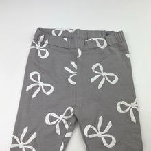 Load image into Gallery viewer, Girls H&amp;M, fleece lined leggings, adjustable, EUC, size 00,  