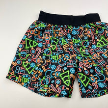 Load image into Gallery viewer, Boys B&amp;L, lightweight Christmas pyjama shorts, GUC, size 4,  