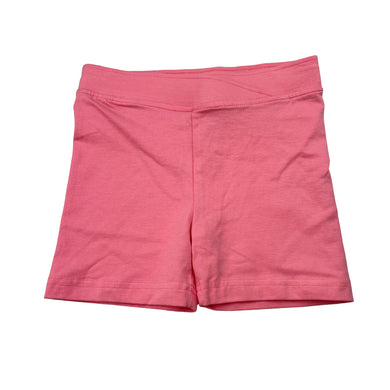 Girls H&T, pink stretchy bike shorts, EUC, size 7,  