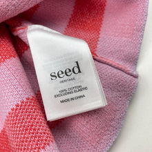 Load image into Gallery viewer, Girls Seed, knitted cotton skirt, elasticated, L: 26.5cm, GUC, size 5,  