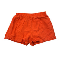 Load image into Gallery viewer, Girls SHEIN, orange cotton shorts, elasticated, GUC, size 8,  