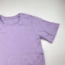 Load image into Gallery viewer, Girls KID, purple cotton tee / top, FUC, size 6,  