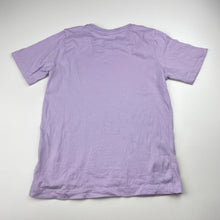 Load image into Gallery viewer, Girls KID, purple cotton tee / top, FUC, size 6,  