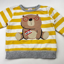 Load image into Gallery viewer, Boys Sprout, fleece lined sweater / jumper, small marks, FUC, size 1,  
