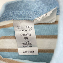 Load image into Gallery viewer, Boys Tiny Little Wonders, cotton bodysuit / romper, GUC, size 00,  