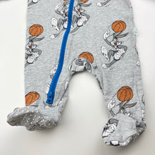 Load image into Gallery viewer, Unisex Peter Alexander, SPACE JAM zip coverall / romper, FUC, size 000,  