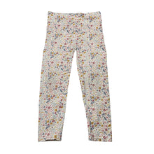 Load image into Gallery viewer, Girls Anko, floral stretchy leggings, Inside leg: 37cm, FUC, size 4,  