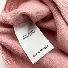Load image into Gallery viewer, Girls Country Road, pink long sleeve henley top, FUC, size 8,  