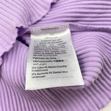 Load image into Gallery viewer, Girls Cotton On, purple ribbed tee / top, GUC, size 7,  
