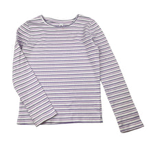 Load image into Gallery viewer, Girls KID, striped ribbed long sleeve top, FUC, size 7,  