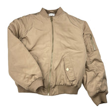 Load image into Gallery viewer, Girls Tilii, wadded zip up jacket, light marks right chest, FUC, size 10,  