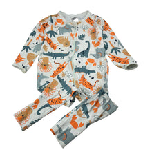 Load image into Gallery viewer, Unisex Anko, stretchy zip coverall / romper, FUC, size 1,  