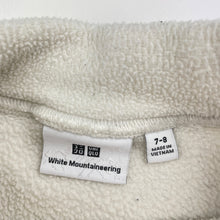 Load image into Gallery viewer, Girls Uniqlo, fleece sweater / jumper, green marks left sleeve, FUC, size 7-8,  