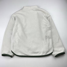 Load image into Gallery viewer, Girls Uniqlo, fleece sweater / jumper, green marks left sleeve, FUC, size 7-8,  