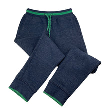 Load image into Gallery viewer, Boys Anko, blue marle fleece lined track pants, Inside leg: 52cm, FUC, size 8,  