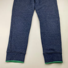 Load image into Gallery viewer, Boys Anko, blue marle fleece lined track pants, Inside leg: 52cm, FUC, size 8,  