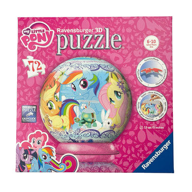 Toys Ravensburger, My Little Pony 3D jigsaw, 72 pieces, Age: 6-10, EUC, size ,  