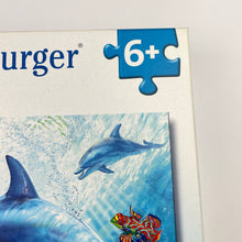 Load image into Gallery viewer, Toys Ravensburger, Pod of Dolphins, 100 piece jigsaw, Age: 6+, EUC, size ,  