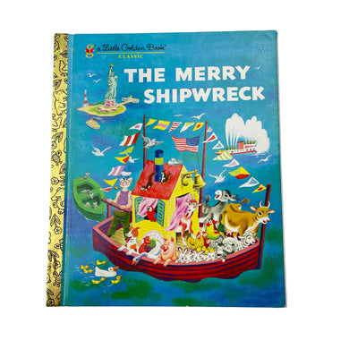 Books A Little Golden Book, Classic, The Merry Shipwreck, hardback, EUC, size ,  