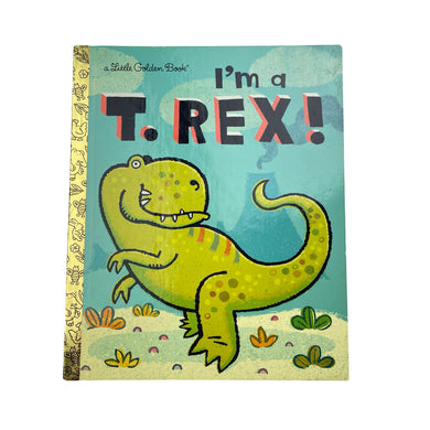 Books A Little Golden Book, I'm a T.REX!, hardback, EUC, size ,  