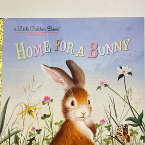 Books A Little Golden Book, Classic, HOME FOR A BUNNY, hardback, EUC, size ,  