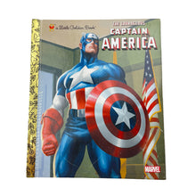 Load image into Gallery viewer, Books A Little Golden Book, Marvel, The Courageous Captain America, hardback, GUC, size ,  