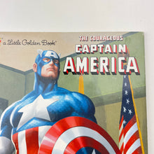 Load image into Gallery viewer, Books A Little Golden Book, Marvel, The Courageous Captain America, hardback, GUC, size ,  