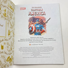 Load image into Gallery viewer, Books A Little Golden Book, Marvel, The Courageous Captain America, hardback, GUC, size ,  