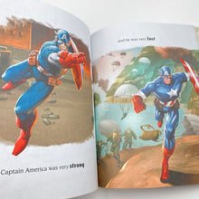 Load image into Gallery viewer, Books A Little Golden Book, Marvel, The Courageous Captain America, hardback, GUC, size ,  