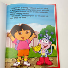 Load image into Gallery viewer, Books Nickelodeon, Dora the Explorer, It&#39;s Sharing Day, hard, EUC, size ,  