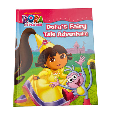 Books Nickelodeon, Dora the Explorer, Dora's Fairy Tale Adventure, hardback, FUC, size ,  
