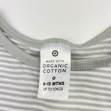 Load image into Gallery viewer, Unisex Target, organic cotton bodysuit / romper, GUC, size 0,  