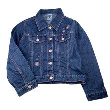 Load image into Gallery viewer, Girls Pumpkin Patch, vintage stretch denim jacket, GUC, size 9,  