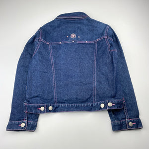 Girls Pumpkin Patch, vintage stretch denim jacket, GUC, size 9,  