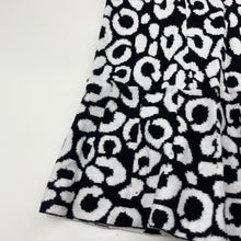 Load image into Gallery viewer, Girls Seed, black &amp; white knit cotton skirt, elasticated, L: 39cm, FUC, size 14,  