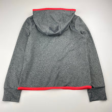 Load image into Gallery viewer, Girls Target, sports / activewear zip up hooded top, FUC, size 8,  