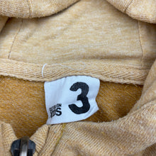 Load image into Gallery viewer, Boys Cotton On, yellow marle zip hoodie sweater, FUC, size 3,  