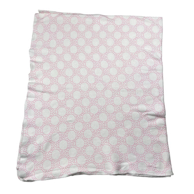 Girls Pottery Barn Kids, organic cotton swaddle wrap, 75cm x 90cm, GUC, size 0000-000,  
