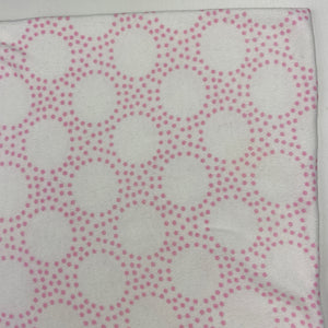 Girls Pottery Barn Kids, organic cotton swaddle wrap, 75cm x 90cm, GUC, size 0000-000,  