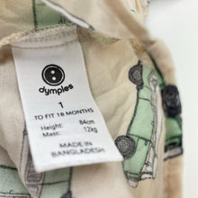 Load image into Gallery viewer, Boys Dymples, lightweight viscose short sleeve shirt, EUC, size 1,  