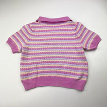 Load image into Gallery viewer, Girls Cotton On, knit cotton short sleeve top, wash fade, FUC, size 5,  