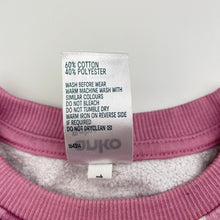 Load image into Gallery viewer, Girls Anko, floral fleece lined sweater / jumper, FUC, size 1,  