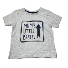 Load image into Gallery viewer, Unisex Ollie&#39;s Place, grey marle cotton tee / top, FUC, size 1,  