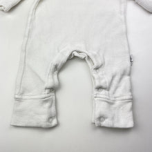 Load image into Gallery viewer, Unisex Baby Berry, white waffle cotton romper, GUC, size 0000,  