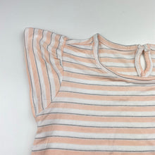 Load image into Gallery viewer, Girls Anko, striped peplum tee / top, EUC, size 3,  