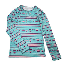 Load image into Gallery viewer, Girls Crane, Snow Extreme lightweight long sleeve thermal top, EUC, size 8,  