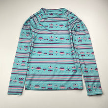 Load image into Gallery viewer, Girls Crane, Snow Extreme lightweight long sleeve thermal top, EUC, size 8,  