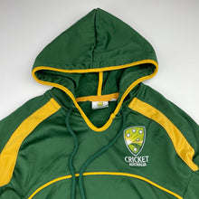 Load image into Gallery viewer, Unisex Cricket Australia, fleece lined hoodie sweater, EUC, size 10,  