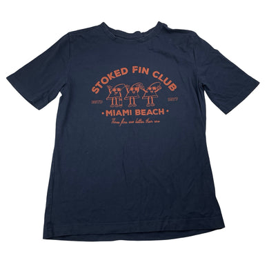 Boys Target, navy organic cotton tee / top, EUC, size 8,  