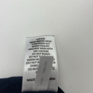 Boys Target, navy organic cotton tee / top, EUC, size 8,  